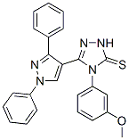 949590-53-8,3H-1,2,4-Triazole-3-thione,  5-(1,3-diphenyl-1H-pyrazol-4-yl)-2,4-dihydro-4-(3-methoxyphenyl)-