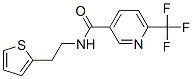 949870-64-8,3-PYRIDINECARBOXAMIDE, N-[2-(2-THIENYL)ETHYL]-6-(TRIFLUOROMETHYL)-