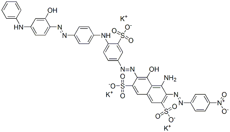 95008-83-6,4-amino-6-[[4-[[4-[[4-anilino-2-hydroxyphenyl]azo]phenyl]amino]-3-sulphophenyl]azo]-5-hydroxy-3-[(4-nitrophenyl)azo]naphthalene-2,7-disulphonic acid, potassium salt