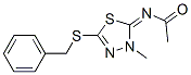 95046-30-3,N-[3-methyl-5-[(phenylmethyl)thio]-1,3,4-thiadiazol-2(3H)-ylidene]acetamide