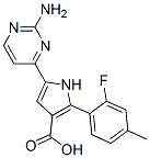 951784-15-9,1H-Pyrrole-3-carboxylic  acid,  5-(2-amino-4-pyrimidinyl)-2-(2-fluoro-4-methylphenyl)-