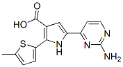 951784-27-3,1H-Pyrrole-3-carboxylic  acid,  5-(2-amino-4-pyrimidinyl)-2-(5-methyl-2-thienyl)-