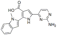 951784-35-3,1H-Pyrrole-3-carboxylic  acid,  5-(2-amino-4-pyrimidinyl)-2-(1-methyl-1H-indol-2-yl)-