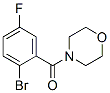 951884-11-0,(2-Bromo-5-fluorophenyl)(morpholino)methanone