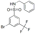 951885-22-6,N-Benzyl-3-bromo-5-(trifluoromethyl)benzenesulfonamide