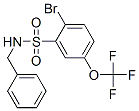 951885-49-7,N-Benzyl-2-bromo-5-(trifluoromethoxy)benzenesulfonamide