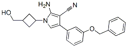 952138-97-5,2-amino-4-(3-(benzyloxy)phenyl)-1-(3-(hydroxymethyl)cyclobutyl)-1H-pyrrole-3-carbonitrile