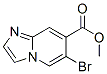 952206-60-9,METHYL 6-BROMOIMIDAZO[1,2-A]PYRIDINE-7-CARBOXYLATE