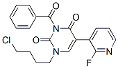 952403-29-1,2,4(1H,3H)-Pyrimidinedione,  3-benzoyl-1-(4-chlorobutyl)-5-(2-fluoro-3-pyridinyl)-