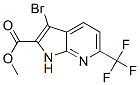 952800-37-2,METHYL 3-BROMO-6-(TRIFLUOROMETHYL)-1H-PYRROLO[2,3-B]PYRIDINE-2-CARBOXYLATE