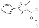 953408-88-3,4-METHYL-2-PYRID-4-YL-1,3-THIAZOLE-5-CARBONYL CHLORIDE HYDROCHLORIDE