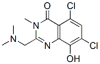 953843-85-1,4(3H)-Quinazolinone,  5,7-dichloro-2-[(dimethylamino)methyl]-8-hydroxy-3-methyl-