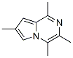 95407-86-6,Pyrrolo[1,2-a]pyrazine, 1,3,4,7-tetramethyl- (9CI)