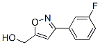 954240-02-9,[3-(3-FLUORO-PHENYL)-ISOXAZOL-5-YL]-METHANOL
