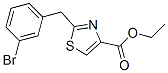 954241-25-9,2-(3-BROMO-BENZYL)-THIAZOLE-4-CARBOXYLIC ACID ETHYL ESTER