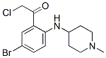 954500-38-0,Ethanone,  1-[5-bromo-2-[(1-methyl-4-piperidinyl)amino]phenyl]-2-chloro-