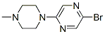 955050-06-3,2-BROMO-5-(4-METHYLPIPERAZIN-1-YL)PYRAZINE