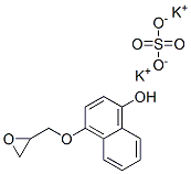 95648-12-7,Potassium 1-(2,3-Epoxypropoxy)-4-naphthol Sulfate