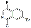 956700-16-6,ISOQUINOLINE, 7-BROMO-1-CHLORO-4-FLUORO-