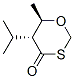 95679-65-5,1,3-Oxathian-4-one,6-methyl-5-(1-methylethyl)-,trans-(9CI)