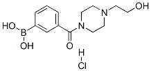 957060-95-6,(4-(2-Hydroxyethyl)piperazin-1-yl)(3-boronophenyl)methanone, HCl
