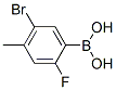 957061-14-2,5-Bromo-2-fluoro-4-methylphenylboronic acid