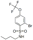 957062-76-9,2-Bromo-N-butyl-4-(trifluoromethoxy)benzenesulfonamide