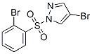 957062-77-0,4-Bromo-1-(2-bromophenylsulfonyl)-1H-pyrazole