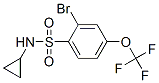 957062-79-2,2-bromo-1-(cyclopropylsulfamoyl)-4-trifluoromethoxybenzene