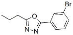 957065-95-1,2-(3-Bromophenyl)-5-propyl-1,3,4-oxadiazole
