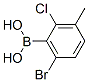 957120-28-4,6-Bromo-2-chloro-3-methylphenylboronic acid