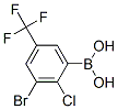 957120-85-3,3-Bromo-2-chloro-5-(trifluoromethyl)phenylboronic acid