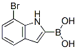 957120-89-7,7-Bromo-1H-indol-2-ylboronic acid