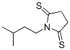95765-54-1,2,5-Pyrrolidinedithione,  1-(3-methylbutyl)-