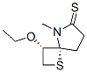 95765-66-5,1-Thia-5-azaspiro[3.4]octane-6-thione,3-ethoxy-5-methyl-,cis-(9CI)