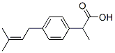 95833-51-5,Benzeneacetic acid, -alpha--methyl-4-(3-methyl-2-butenyl)-, (+)- (9CI)