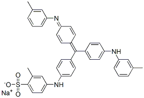 95873-55-5,sodium 2-methyl-4-[4-[[4-(3-methylanilino)phenyl][4-(3-methylphenylimino)phenylidene]methyl]anilino]benzenesulphonate