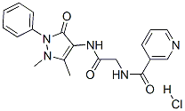 95873-63-5,N-[2-[(2,3-dihydro-1,5-dimethyl-3-oxo-2-phenyl-1H-pyrazol-4-yl)amino]-2-oxoethyl]nicotinamide monohydrochloride
