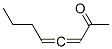 95887-52-8,3,4-Octadien-2-one (9CI)