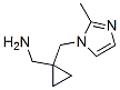 959239-97-5,((1-[(2-METHYL-1H-IMIDAZOL-1-YL)METHYL]CYCLOPROPYL)METHYL)AMINE