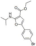 960521-58-8,3-Furancarboxylic  acid,  5-(4-bromophenyl)-2-[(1-methylethyl)amino]-,  ethyl  ester