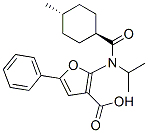 960522-02-5,3-Furancarboxylic  acid,  2-[[(trans-4-methylcyclohexyl)carbonyl](1-methylethyl)amino]-5-phenyl-