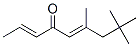 96097-18-6,6,8,8-trimethylnona-2,5-dien-4-one