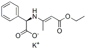 961-69-3,Potassium (R)-[(3-ethoxy-1-methyl-3-oxoprop-1-enyl)amino]phenylacetate