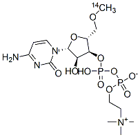 96100-28-6,CYTIDINE DIPHOSPHOCHOLINE, [METHYL-14C]