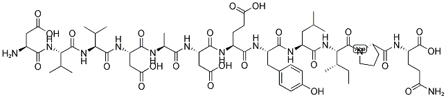 96249-43-3,ASP-VAL-VAL-ASP-ALA-ASP-GLU-TYR-LEU-ILE-PRO-GLN