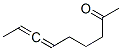 96838-83-4,6,7-Nonadien-2-one (9CI)