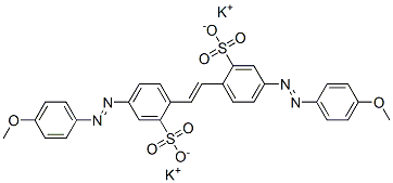 96846-71-8,dipotassium 4,4'-bis[(4-methoxyphenyl)azo]stilbene-2,2'-disulphonate