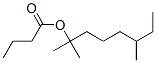 96846-75-2,1,1,5-trimethylheptyl butyrate