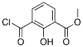 97070-49-0,Benzoic acid, 3-(chlorocarbonyl)-2-hydroxy-, methyl ester (9CI)